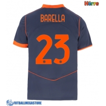 Fotballdrakt Herre Inter Milan Nicolo Barella #23 Tredjedrakt 2025-26 Kortermet